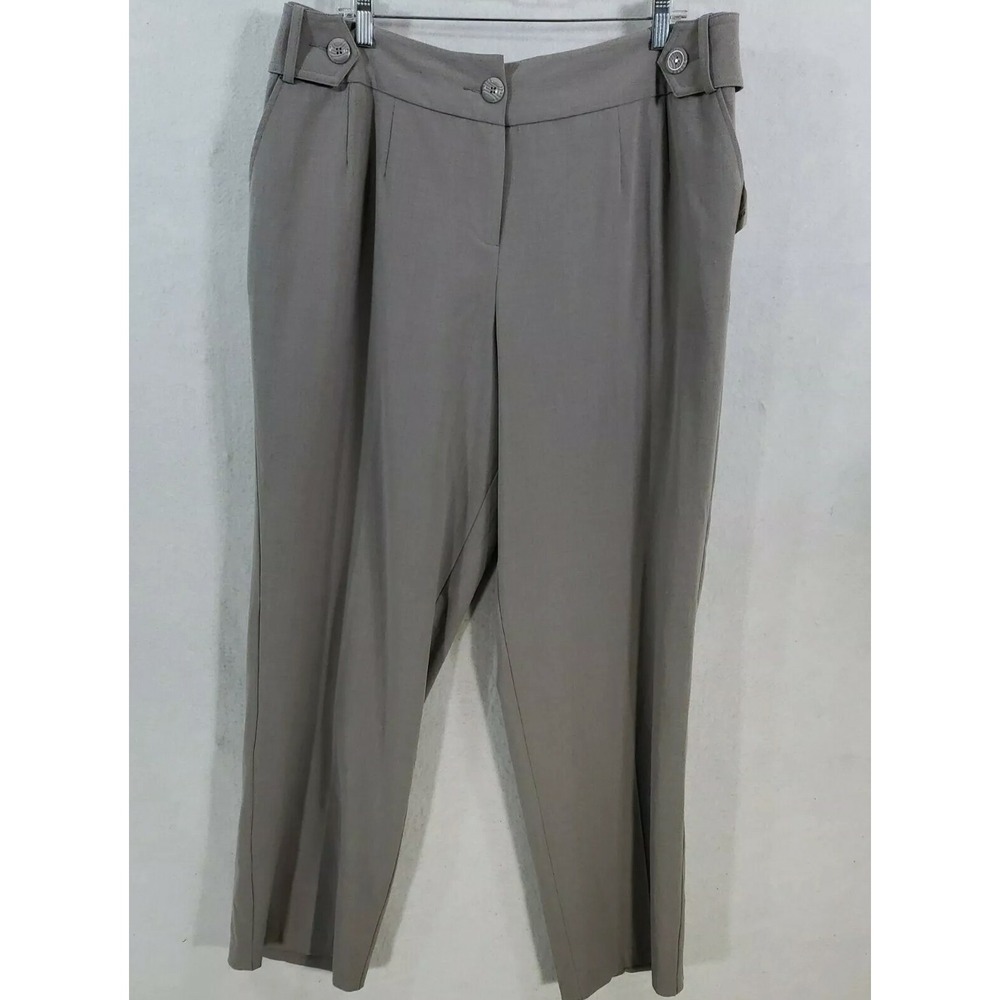 NWT Cato Woman Pants 18W Women's Plus Sportswear Stretch Straight Leg Gray